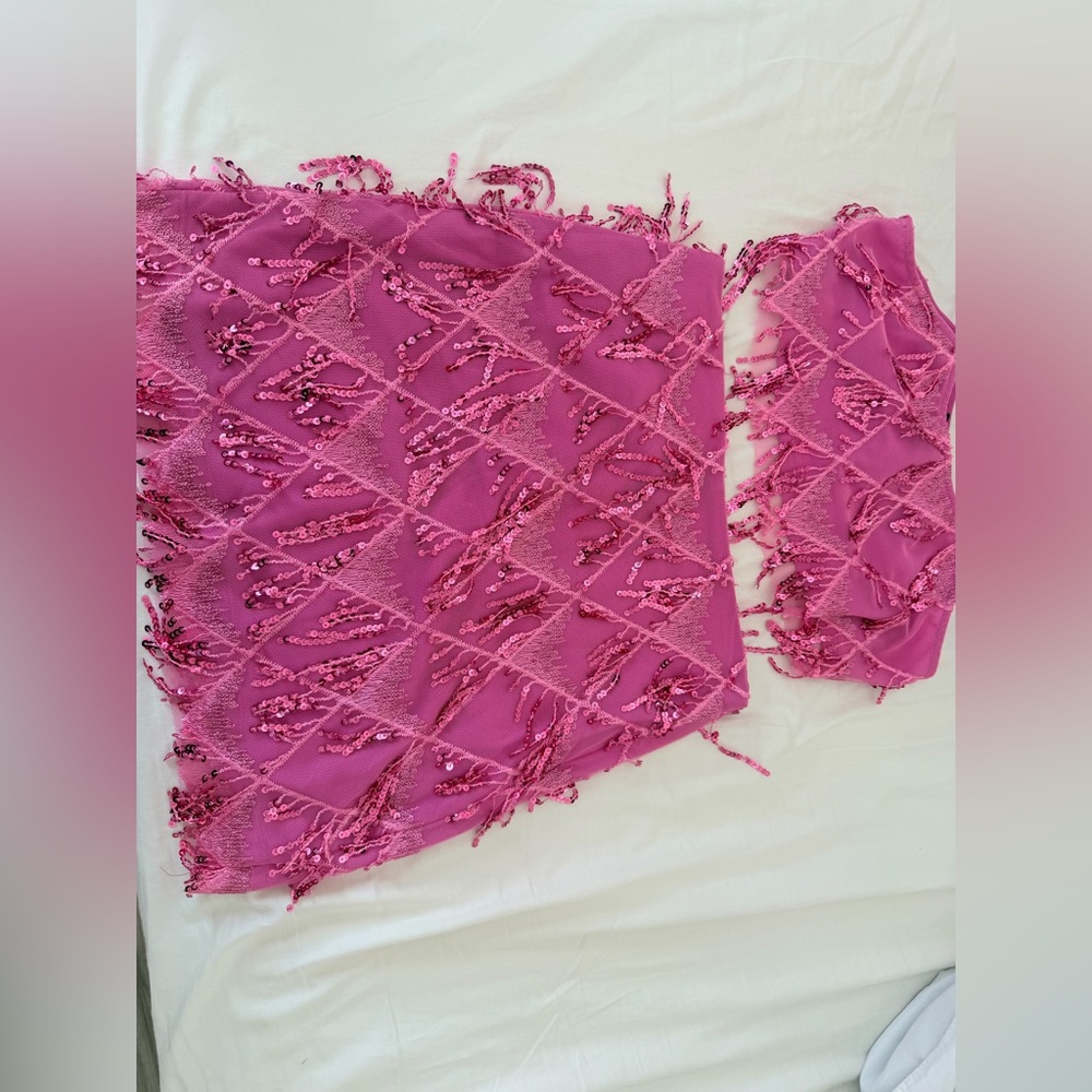 Sincerely Jules Vibrant Pink Shawl